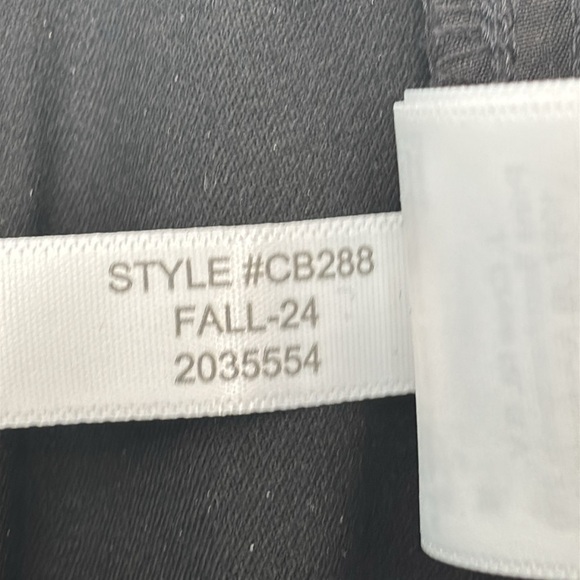 J Crew Factory Petite slim-fit full-length trouser pant Black size 10P NWT CB288 - Picture 9 of 11